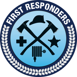 First Responders Badge