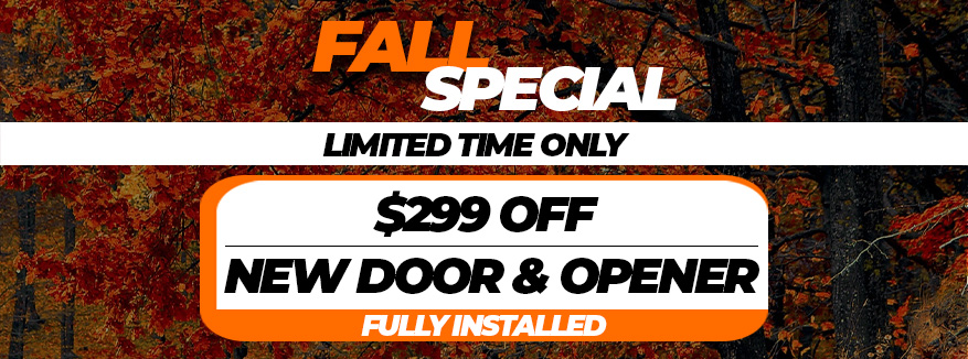 $299 Off New Door & Opener